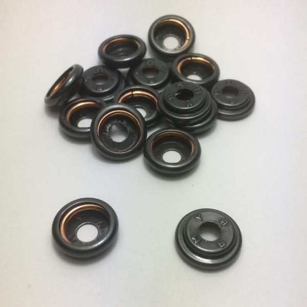 Druckknopf Ringfederteil 3000 Super Strong MS Brüniert