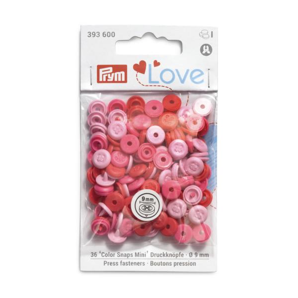 Prym Love Color Snaps Mini Annähoptik 9 mm