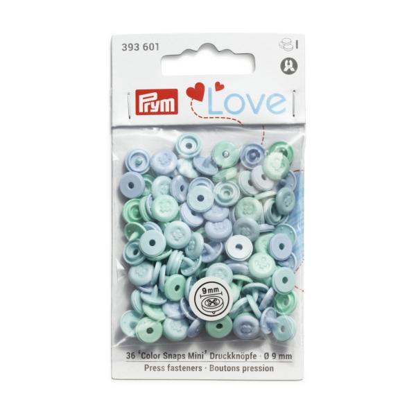 Prym Love Color Snaps Mini Annähoptik 9 mm