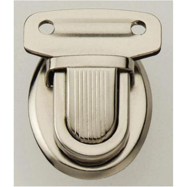 Steckschloss 26 mm silberfarbig