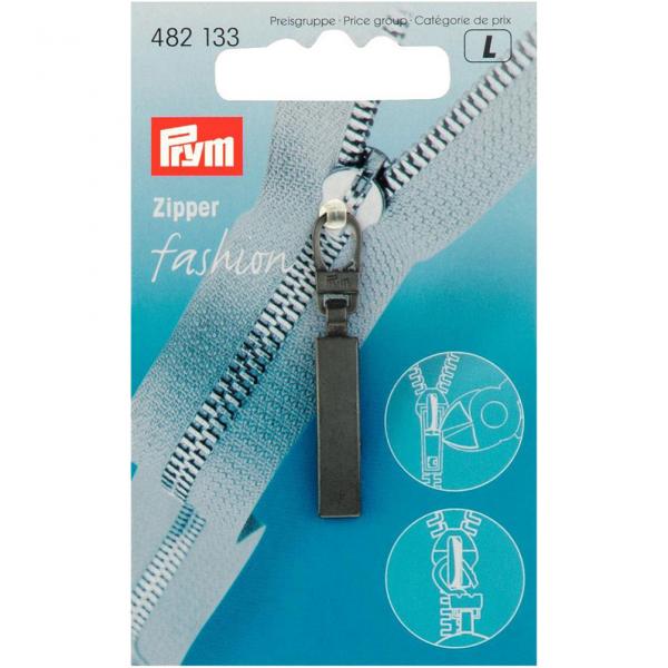 Fashion-Zipper Classic schwarz