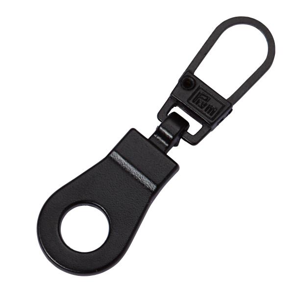 Fashion-Zipper Öse schwarz