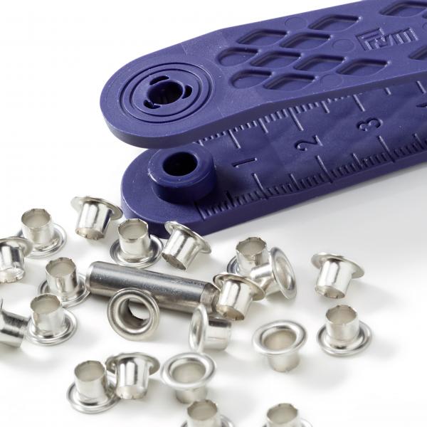 Ösen silberfarbig 4,0 mm