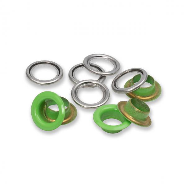 Bunte Ösen 11 mm von Prym als Nachfüllpackung