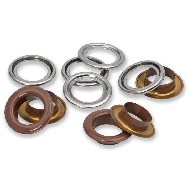 Bunte Ösen 14 mm von Prym als Nachfüllpackung