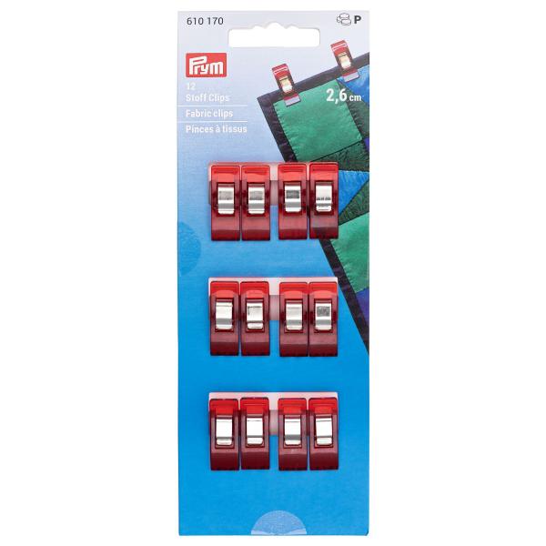 Stoff Clips 2,6 cm 