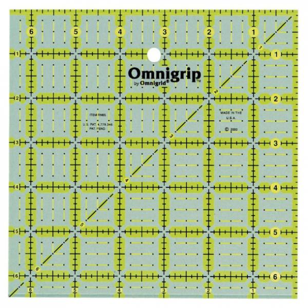 Omnigrip Anti - Rutsch Lineal 6 1/2 x 6 1/2 inch