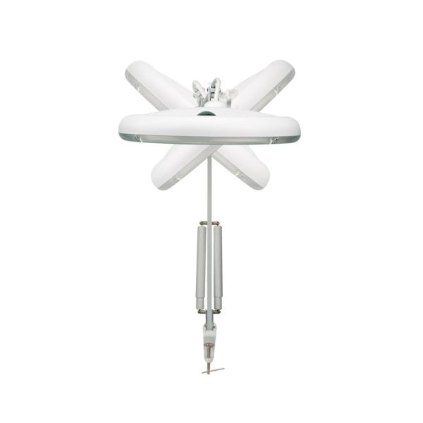 LED Leuchtlupe mit Klemmvorrichtung