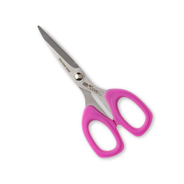 Prym Love Nähschere Micro Serration 13,5 cm pink