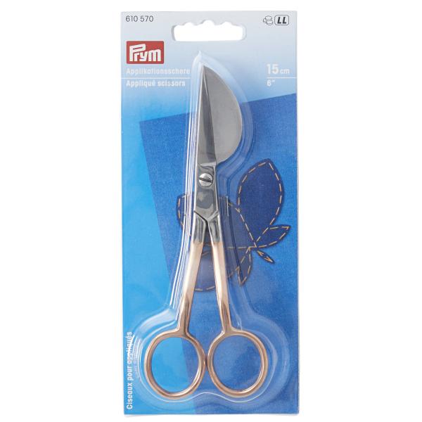 Applikationsschere 15 cm rosegold 6"