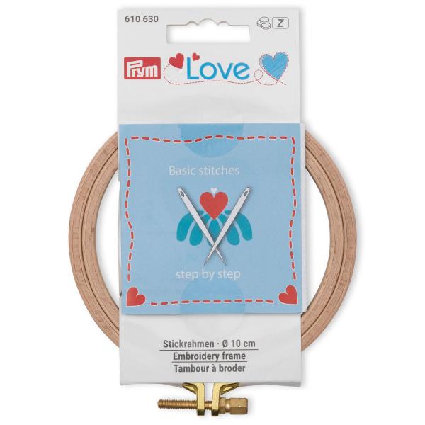 Prym Love Stickrahmen Buche 10 cm 