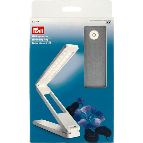 Mobile LED Klappleuchte mit USB-Anschluss