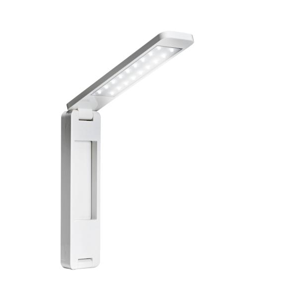 Mobile LED Klappleuchte mit USB-Anschluss