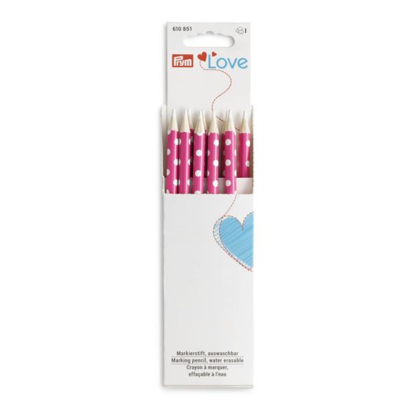 Prym Love Markierstifte auswaschbar pink