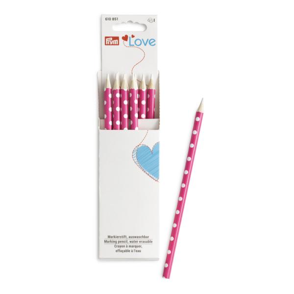 Prym Love Markierstifte auswaschbar pink