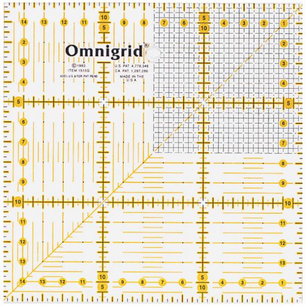 Universal-Lineal 15 x 15 cm
