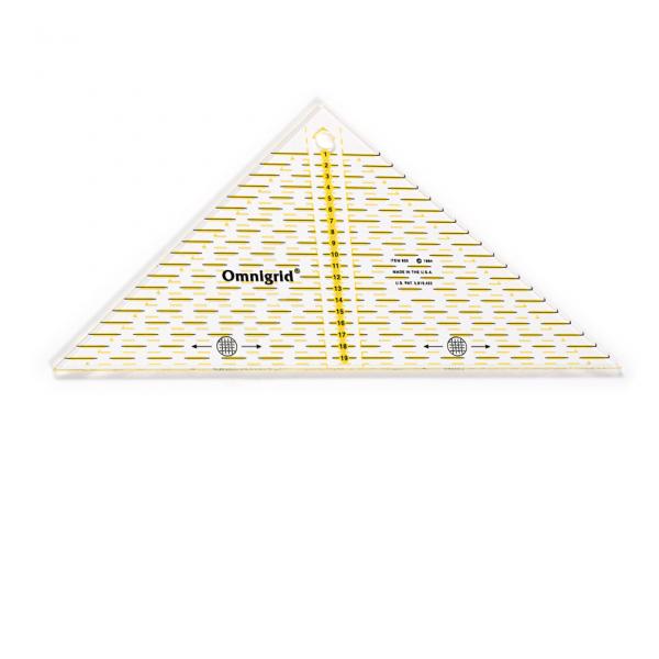 Flottes Dreieck 1/4 Quadrat cm