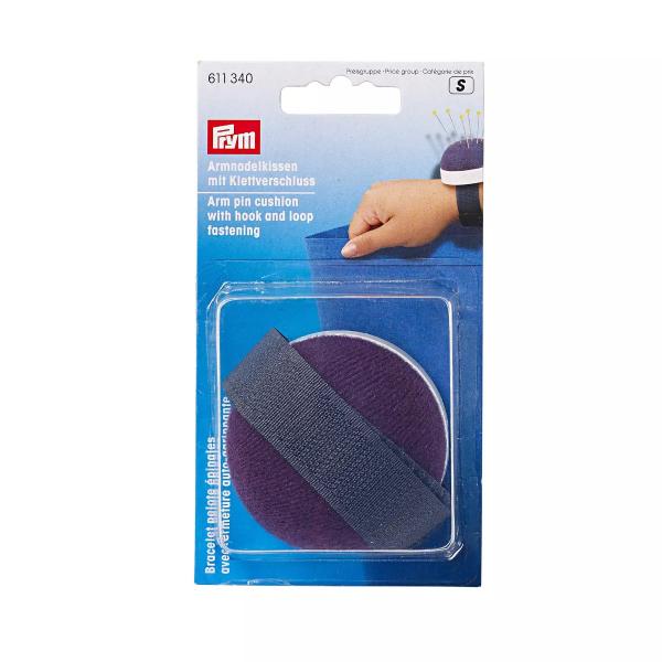 Armnadelkissen Profi blau mit Klettband