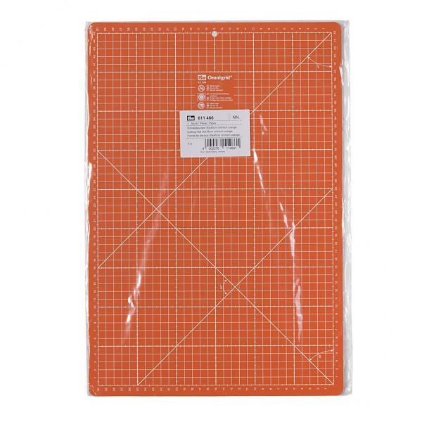 Schneideunterlage 30 x 45 cm cm/inch orange