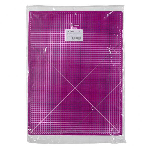 Schneideunterlage 45 x 60 cm cm/inch pink