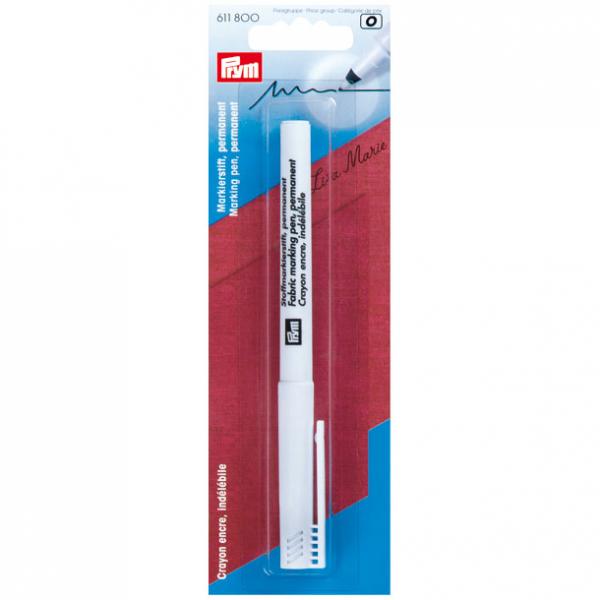 Stoffmarkierstift extra fein permanent schwarz
