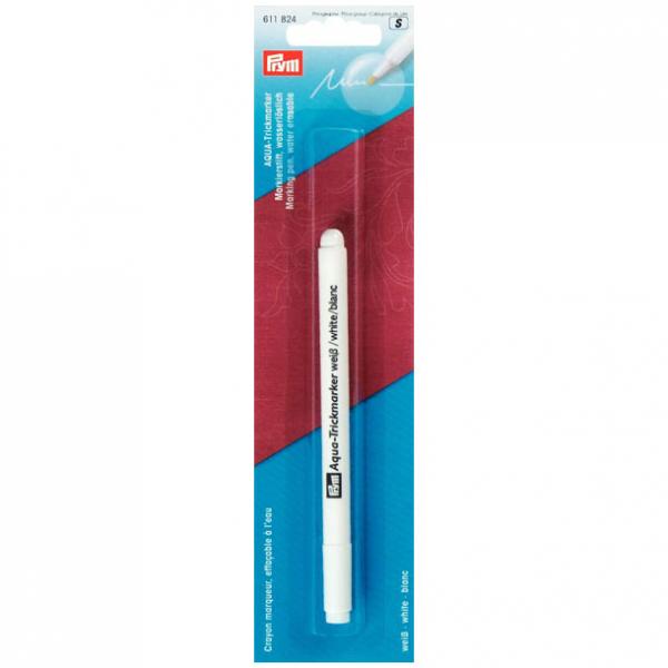 Trick-Marker Aqua wasserlöslich weiß