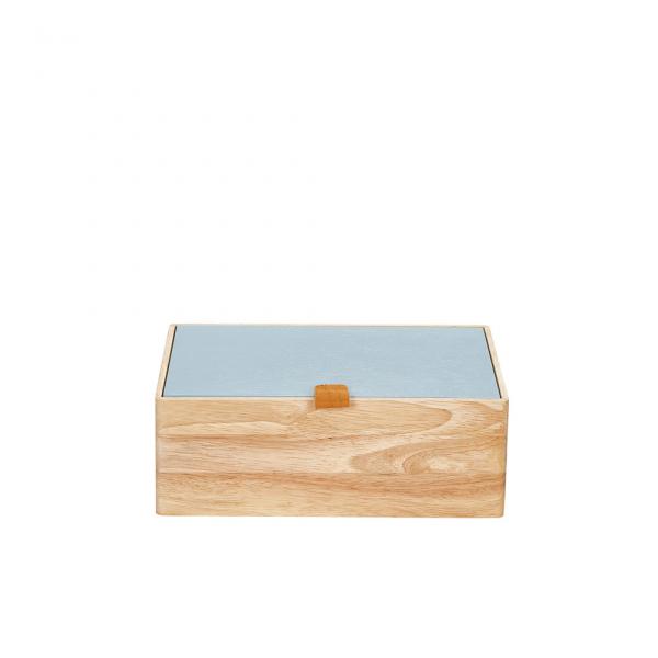 Sortimentsbox Holz S blau