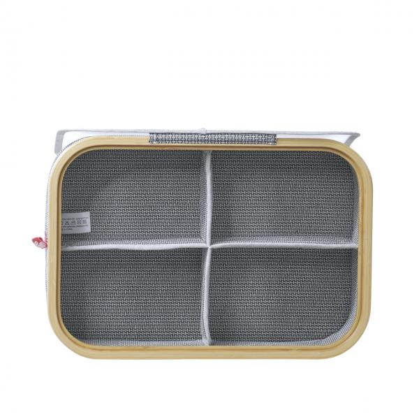 Box Canvas&Bamboo anthrazit