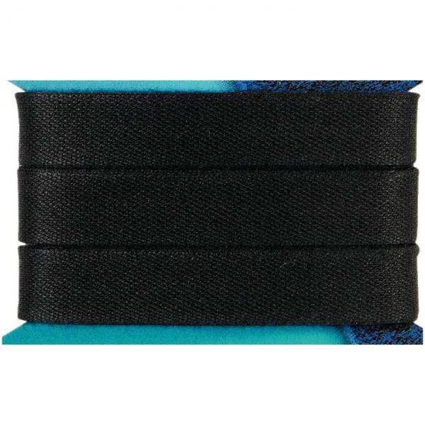 Baumwollband 10 mm schwarz