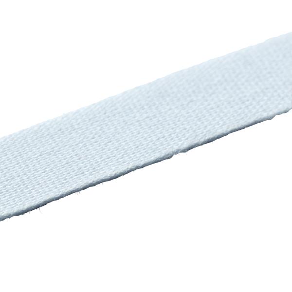 Baumwollband 10 mm weiß