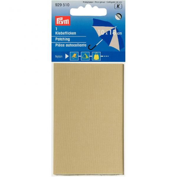 Klebeflicken Nylon 18 x 10 cm beige