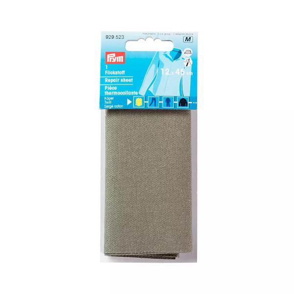Flickstoff Köper (zum Aufbügeln) 40x10 cm versch. Farben