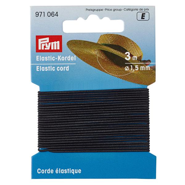 Elastic-Kordel umflochten 1,5 mm