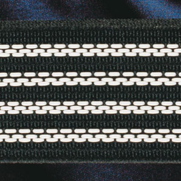 Elastic-Bund non slip 25 mm schwarz oder weiss