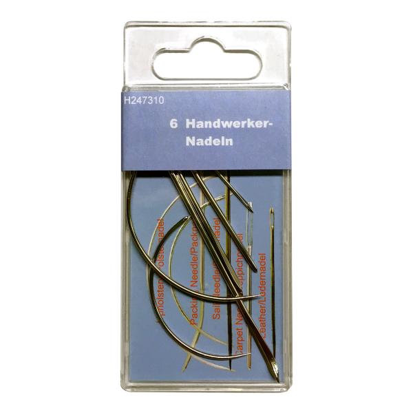 6 Handwerkernadeln für Reparaturen