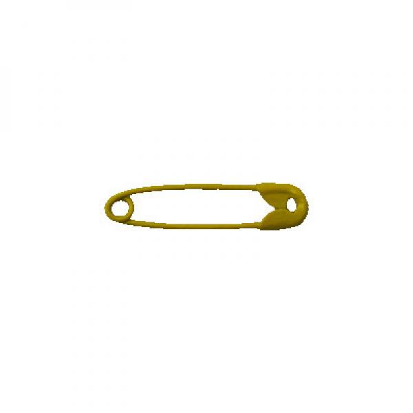Gelbe Sicherheitsnadeln 22 mm 
