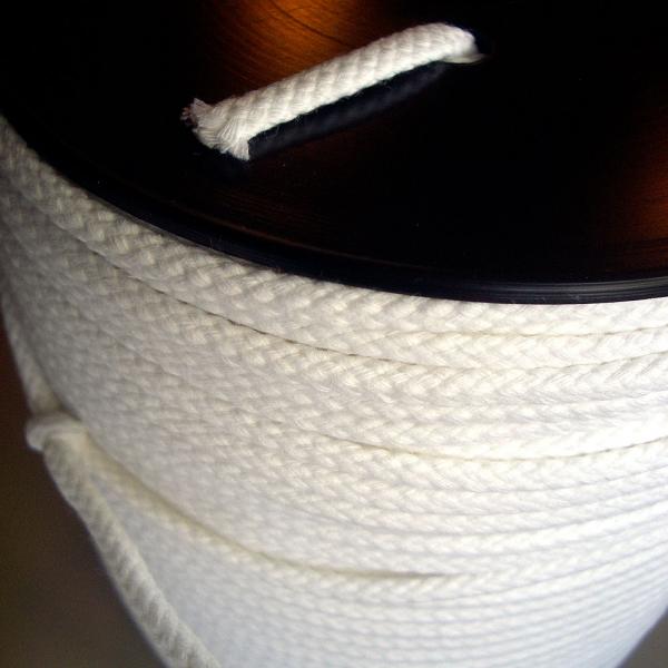 250 Meter Baumwoll-Kordel 5mm weiss