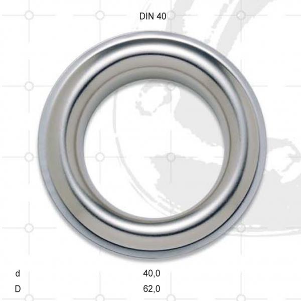 Scheiben DIN 40 MS Nickel