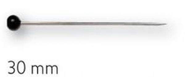 Glaskopfstecknadeln fein 0,55 x 30 mm