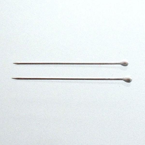 Silberkopfstecknadeln 26 x 0,55 mm Nirosta