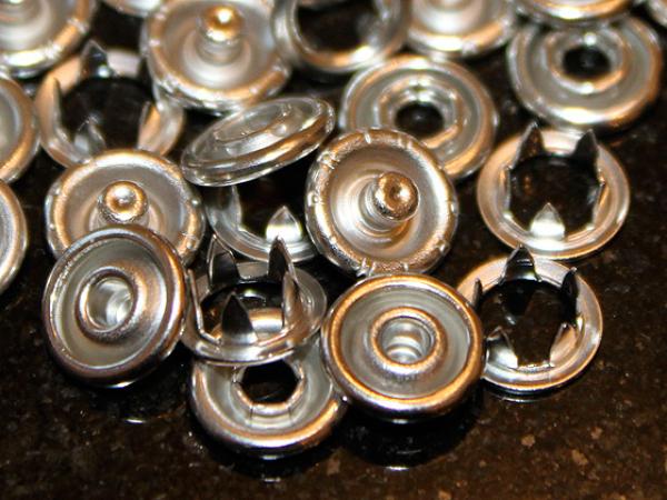 Jersey Druckknöpfe 7,2 mm Mini kleinste Ausführung