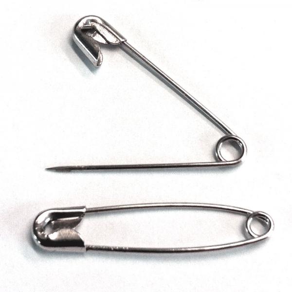 1000 Sicherheitsnadeln 32 mm silberfarbig