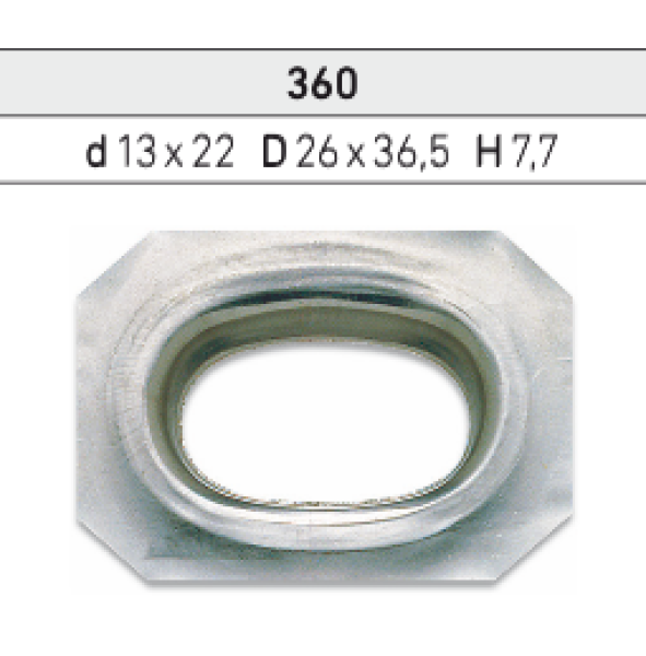 Scheiben 360 MS Nickel