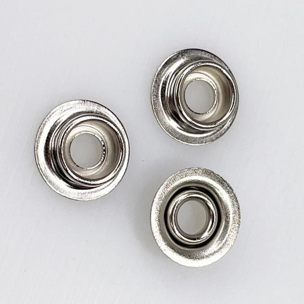 Kugelteil 3001 gebördelt MS Nickel