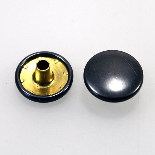 Druckknopf Kappe 3000/24"/6,3 MS Brüniert