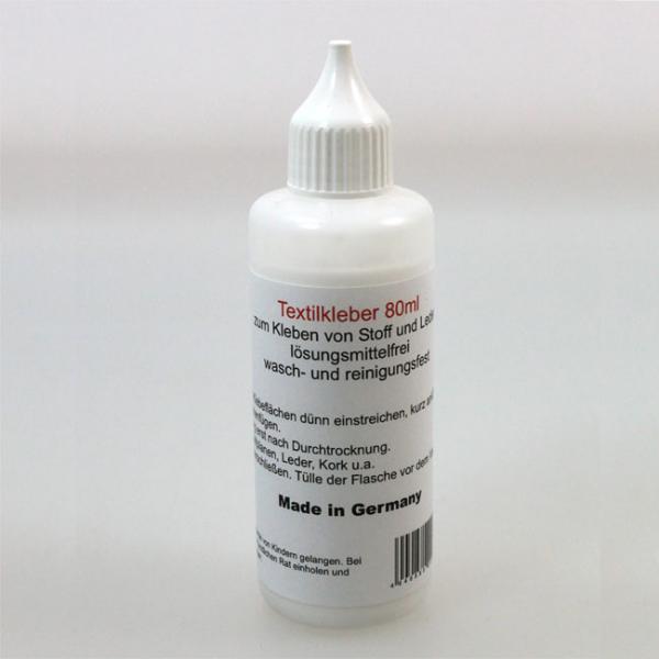Textilkleber Stoff und Leder 80ml Flasche