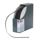 Super-Elastic 7mm geflochten 50m schwarz