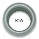 K-Ösen Größe 10 Messing gelb