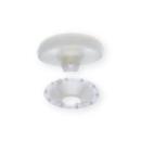 Überziehbare Knöpfe KST weiß 30" 19 mm